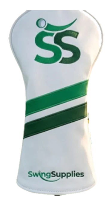 A custom Swing Supplies driver headcover
